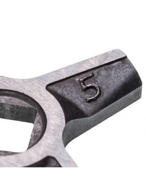 Ніж для м&aposясорубки Zelmer 10003882 D=47mm s=5mm Отвір=9x9mm NR5 (двосторонній) ZMMA025X (A861009)