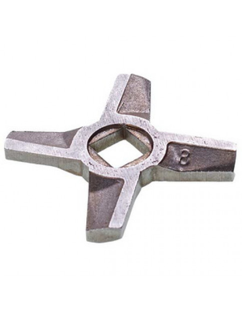 Ніж для м&aposясорубки Zelmer ZMMA028X (A863109.00) 10003883 D=55.5mm s=5mm Отвір=10x10mm NR8 (двосторонній)