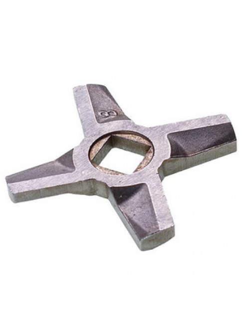 Ніж для м&aposясорубки Zelmer ZMMA028X (A863109.00) 10003883 D=55.5mm s=5mm Отвір=10x10mm NR8 (двосторонній)