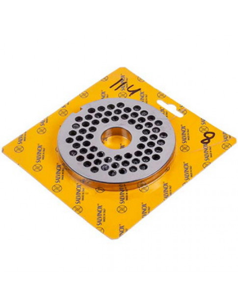 Решітка для м&aposясорубки Lame Italia 100088 8mm D=114mm (з пазом) Unger D114