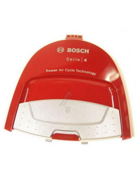 Кришка контейнера для пилу пилососа Bosch 10014671 червоний