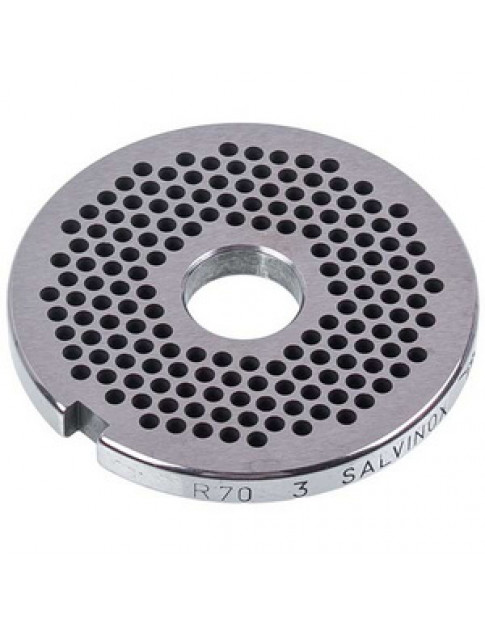 Решітка для м&aposясорубки Lame Italia 100550 3mm D=69,6mm (з пазом) Unger R70 (PRF3)
