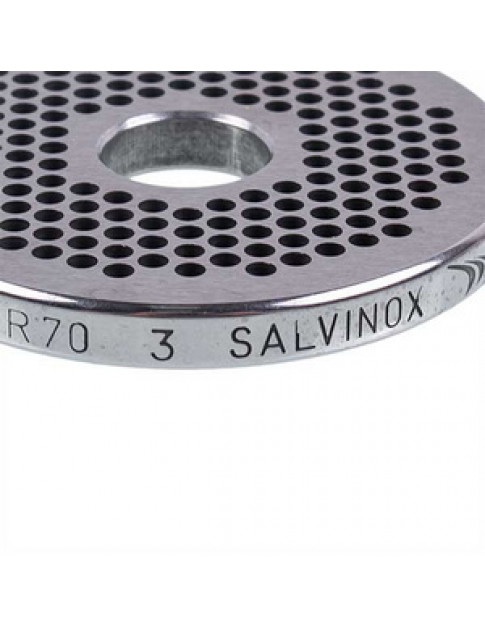 Решітка для м&aposясорубки Lame Italia 100550 3mm D=69,6mm (з пазом) Unger R70 (PRF3)