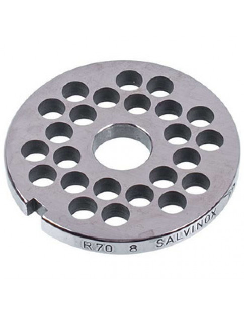 Решітка для м&aposясорубки Lame Italia 100610 8мм D=69,6мм (з пазом) Unger R70 (PRF8) Решітка для м&aposясорубки Lame Italia 100610 8мм D=69,6мм (з пазом) Unger R70 (PRF8)