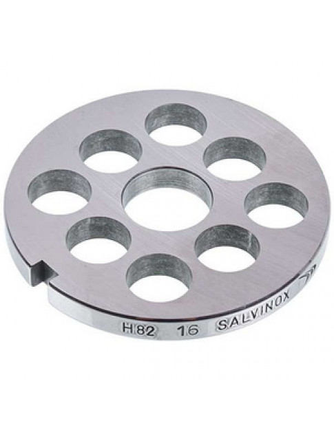 Решітка для м&aposясорубки Lame Italia 100770 16mm D=81,6mm (з пазом) Unger H82 (PFH16)