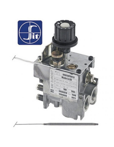 Термостат (газовий клапан) SIT для гриля Bartscher, Bertos, Baron, Cookmax, Electrolux 101125 630 Eurosit 100-340°C