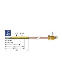 Термоелемент (термопара) для газового обладнання Angelo-Po, Bertos, SIT 102573 M9x1