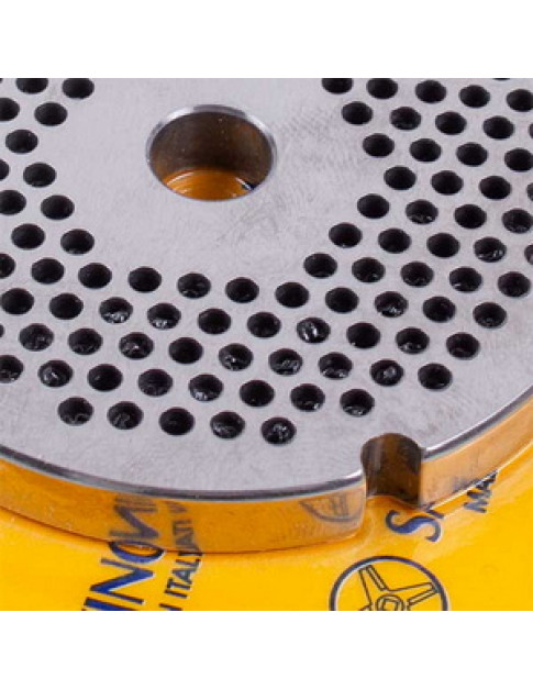 Решітка для м&aposясорубки Lame Italia 103010 3mm D=69,6mm (з 2-ма пазами) Enterprise 12 Решітка для м&aposясорубки Lame Italia 103010 3mm D=69,6mm (з 2-ма пазами) Enterprise 12