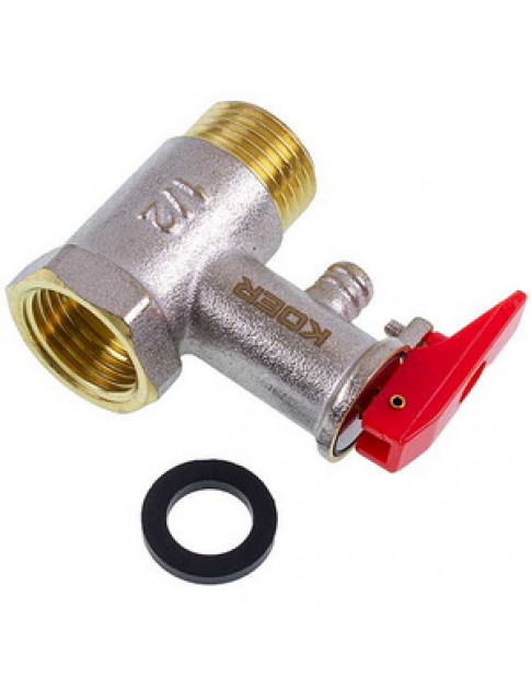 Предохранительный клапан для бойлера Koer 104292 KR.1040 - 1/2'' 8BAR (универсальный)