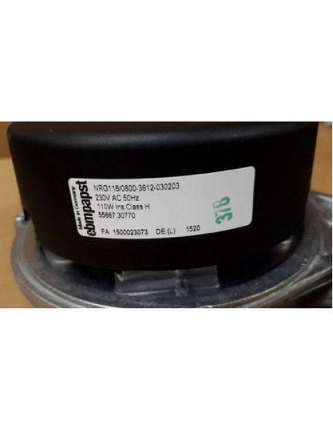 Вентилятор радіальний для пароконвектомата Rational 108152 EBM-PAPST NRG118/0800-3612-030203 230V 110W