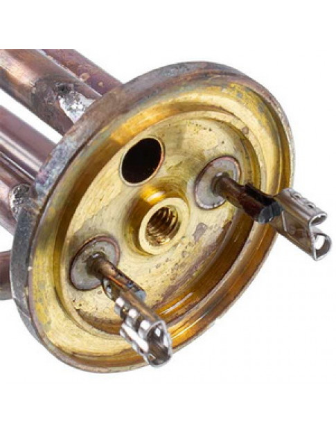 Тен фланцевий 1500W (мідний) Thermowatt для бойлера Hi-Therm \ TESY 108648 (під анод M8)