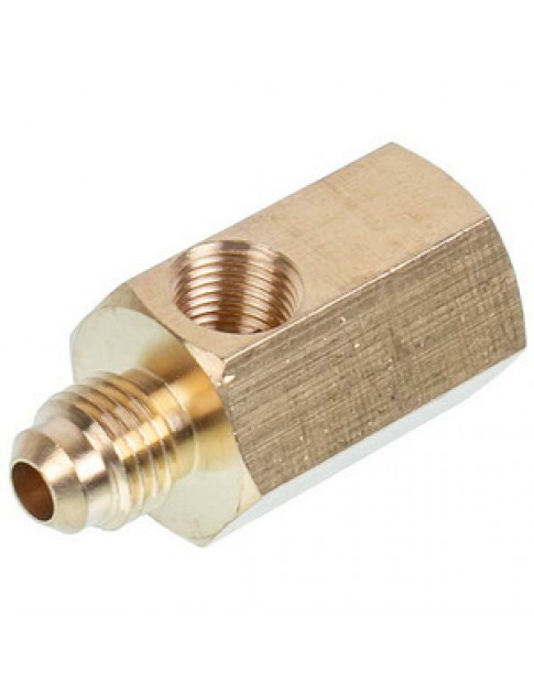 Перехідник до вакуумного насоса під манометр (SAE 1/4-1/4 NPT 1/8) VALUE 110003055 