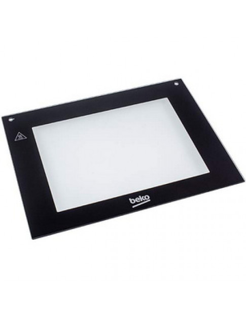 Beko 110625024 Зовнішнє скло дверей 390x295mm для духовки Beko 110625024 Зовнішнє скло дверей 390x295mm для духовки