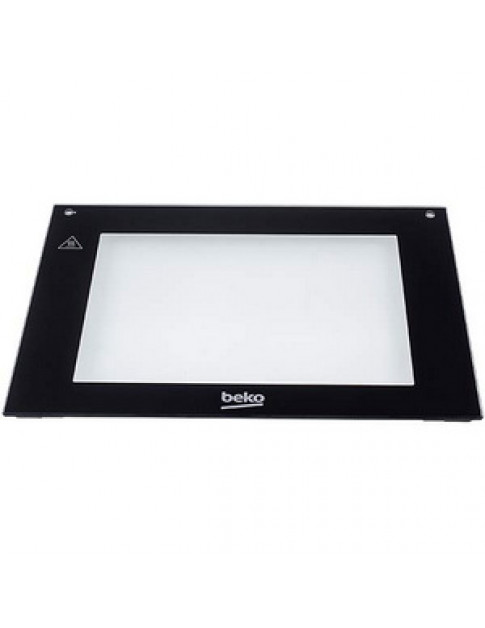 Beko 110625024 Зовнішнє скло дверей 390x295mm для духовки Beko 110625024 Зовнішнє скло дверей 390x295mm для духовки