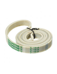 Ремінь для пральної машини 1108785005 Megadyne 1195J6 EL білий