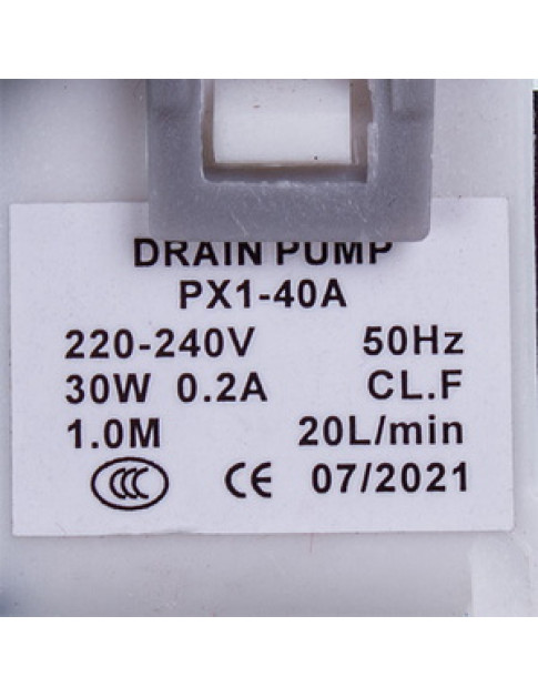 Помпа (насос) для пральної машини 118829482 Haoli 30W PX1-40A (Saturn) Помпа (насос) для пральної машини 118829482 Haoli 30W PX1-40A (Saturn)