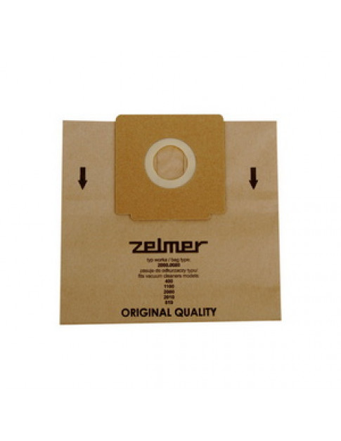 Набір мішків паперових (5шт) для пилососа Zelmer \ Bosch 2000.0080 12000745