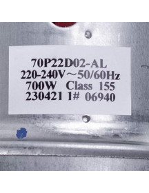 Двигун для пилососа Bosch 12022125 70P22D02-AL D=113/84 mm H=40/105 mm 700 W