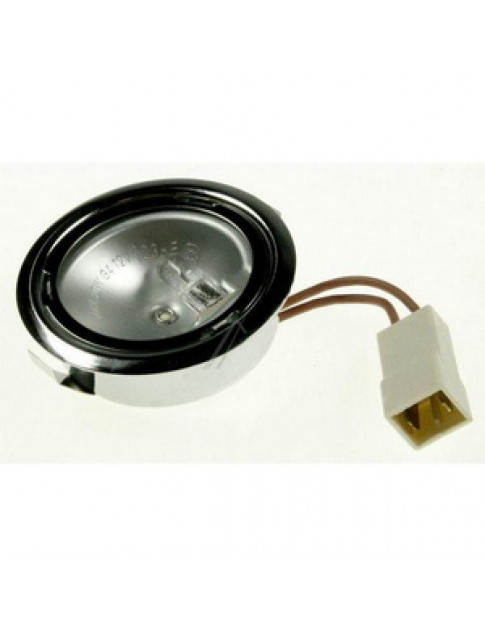 Лампа підсвічування галогенова з плафоном 123374 12V G4 для витяжки Gorenje