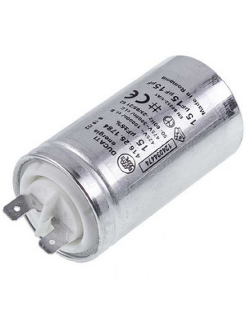 AEG 1240344745 Конденсатор Ducati 15uF 425V (2 клеми) для сушарки пральної машини