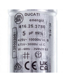 Пусковий конденсатор для сушильної машини Electrolux 1250020516 Пусковий конденсатор для сушильної машини Electrolux 1250020516
