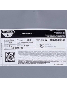 Розширювальний бак Zilmet 6 л 3/8&apos&apos для газового котла Vaillant, Protherm, Bosch, Italtherm 13C0000600