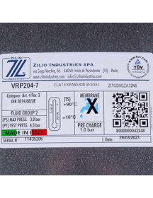 Розширювальний бак Zilio 7 л 3/8&apos&apos для газового котла 13N6000713