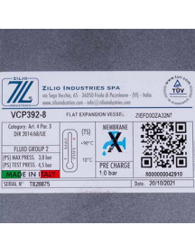 Розширювальний бак Zilio 8 л 3/8&apos&apos для газового котла 13С0000807