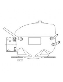 Компресор для холодильника Electrolux 140008877239 HKK80AA Компресор для холодильника Electrolux 140008877239 HKK80AA