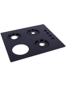 Скло для газової варильної поверхні Electrolux 140028867038 чорний Скло для газової варильної поверхні Electrolux 140028867038 чорний