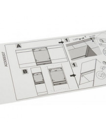Фольга для захисту меблів від пара 140030693059 посудомийної машини Electrolux