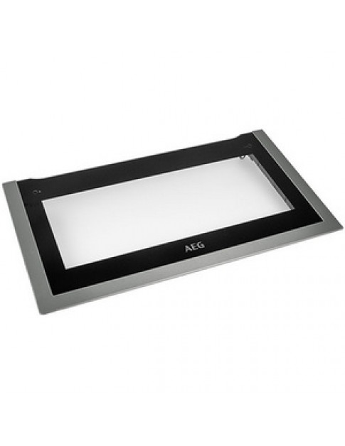 Скло дверей зовнішнє для духовки AEG 140052748013 (з кріпленням) 594x331mm