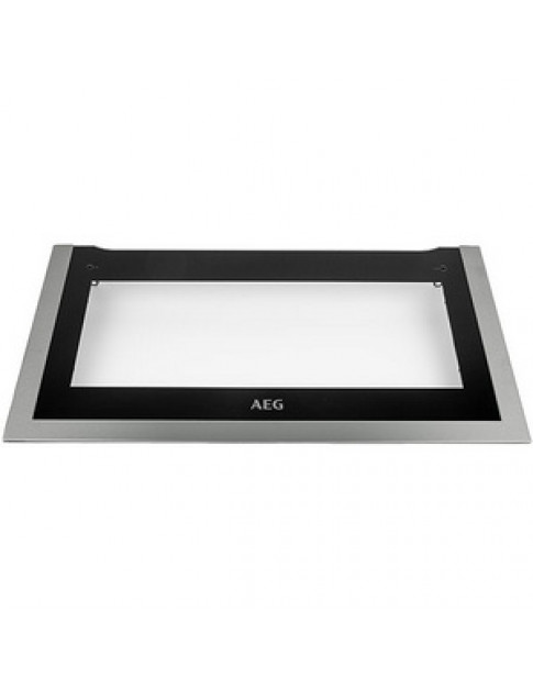 Скло дверей зовнішнє для духовки AEG 140052748013 (з кріпленням) 594x331mm