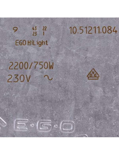 Конфорка 2200/750W для склокерамічної поверхні Electrolux 140057321014