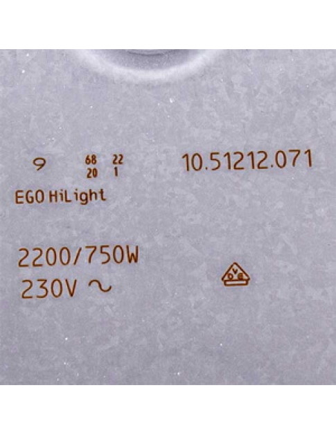 Конфорка для склокерамічної поверхні D=210/120mm Electrolux 140057323010