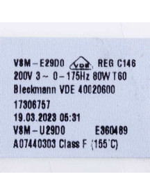 Двигун помпи для посудомийної машини VSM-E2900 80W Electrolux 140074403035 Двигун помпи для посудомийної машини VSM-E2900 80W Electrolux 140074403035