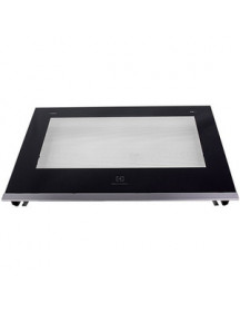 Скло дверей зовнішнє (з кріпленням) для духовки Electrolux 140144772195 596x466mm Скло дверей зовнішнє (з кріпленням) для духовки Electrolux 140144772195 596x466mm