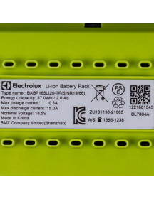 Акумулятор 18.5V Li-Ion для акумуляторного пилососа Electrolux 140157229026
