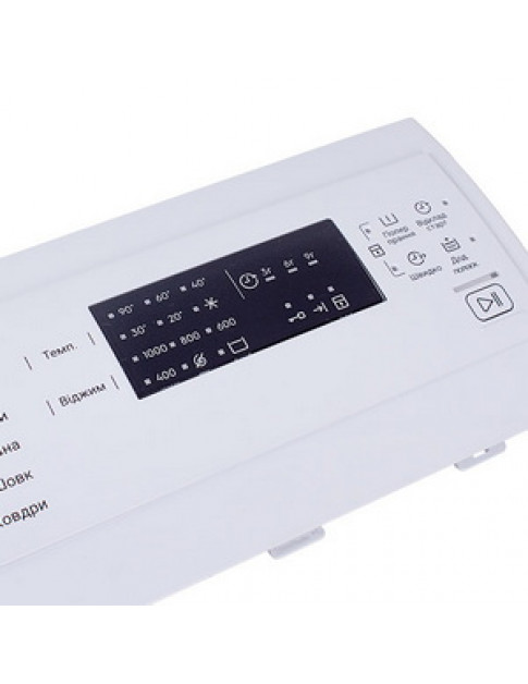 Передня кришка панелі управління для пральної машини Zanussi 140204557015