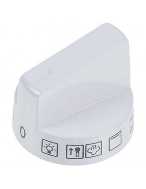 Ручка регулювання режимів духовки для плити Electrolux 140205198041 білий Ручка регулювання режимів духовки для плити Electrolux 140205198041 білий