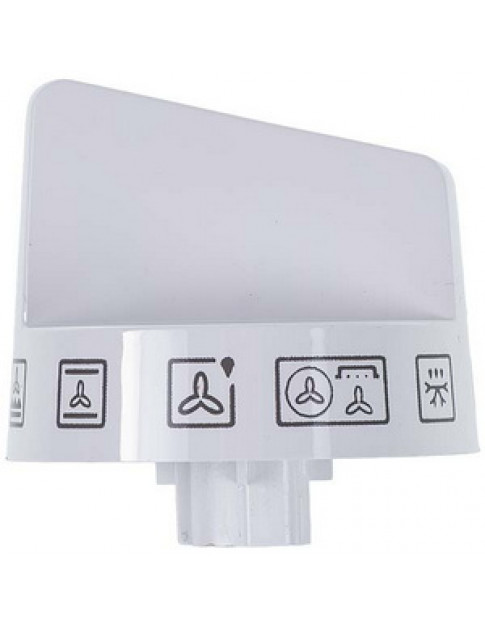 Ручка регулювання режимів духовки для плити Electrolux 140205198041 білий Ручка регулювання режимів духовки для плити Electrolux 140205198041 білий