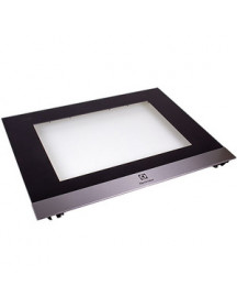 Скло дверей зовнішнє (з кріпленням) для духовки Electrolux 140242365256 594x465mm