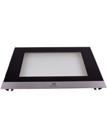 Скло дверей зовнішнє (з кріпленням) для духовки Electrolux 140242365256 594x465mm Скло дверей зовнішнє (з кріпленням) для духовки Electrolux 140242365256 594x465mm