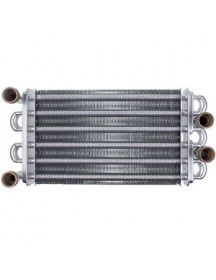 Теплообмінник бітермічний (80 ламелей) для газового котла 15002933 Теплообмінник бітермічний (80 ламелей) для газового котла 15002933