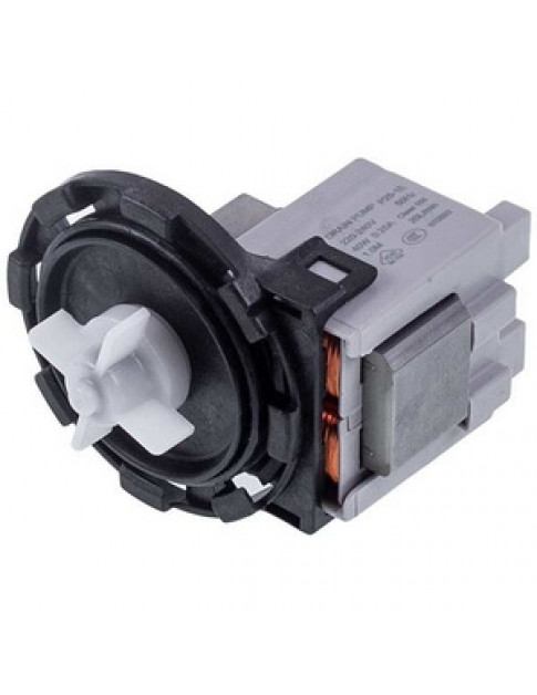 Помпа (насос) для пральної машини 15011 Drain Pump 40 Вт P25-1E (контакти роздільні ззаду; на 8 засувок)