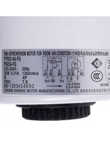 Мотор вентилятора блоку для кондиціонера C&H 15012098 YYR25-4A-PG 35W 220-240V, шток 8x45mm (проти год. стрілки) Мотор вентилятора блоку для кондиціонера C&H 15012098 YYR25-4A-PG 35W 220-240V, шток 8x45mm (проти год. стрілки)