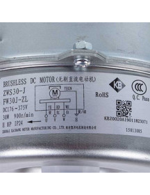Мотор вентилятора блоку для кондиціонера C&H 15013085 ZWS30-J(FW30J-ZL) 30W 176-375V, шток 8x60mm