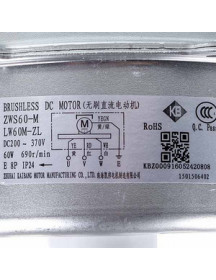 Мотор вентилятора блоку для кондиціонера C&H 1501506402 ZWS 60-M 60W 370V, шток 12x115mm