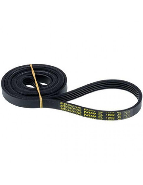 Ремень для стиральной машины 163936 Megadyne 1262J5 EL черный