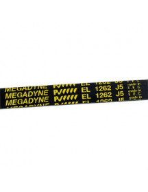 Ремень для стиральной машины 163936 Megadyne 1262J5 EL черный